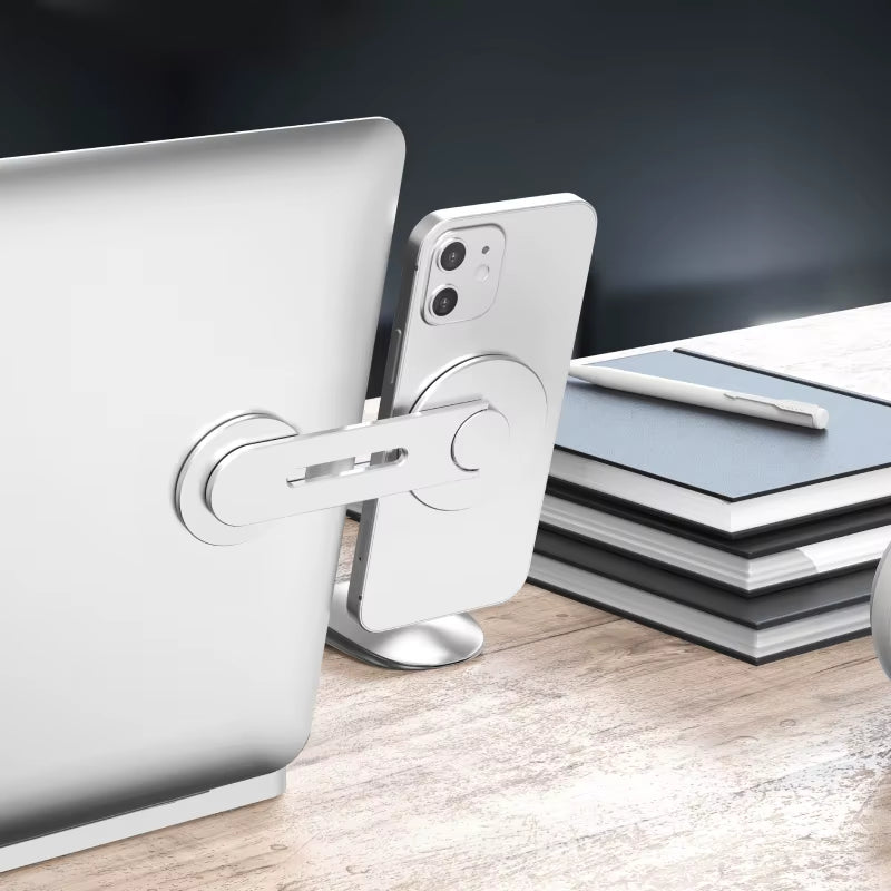 Magnetic Phone Holder for Iphone 13/14 for Magsafe Metal Laptop Phone Stand Monitor Display Side Mount Tablet for Imac Bracket