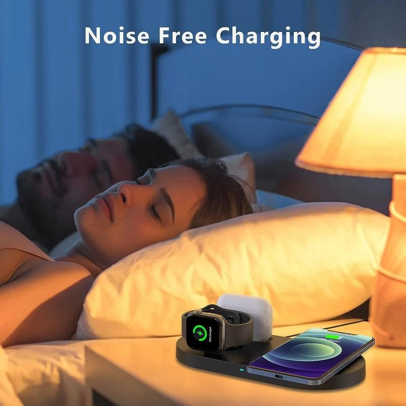 Wireless Charger,3 in 1 Wireless Charger for ,Fast Charging Station for Multiple