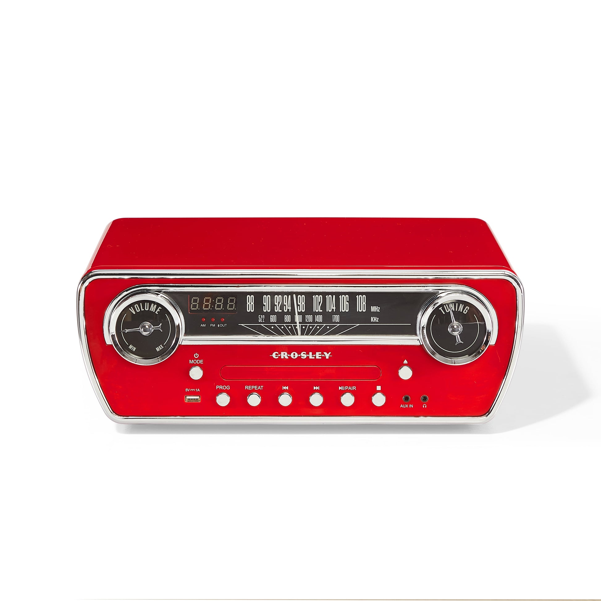 Powel 7-In-1 Vinyl Record Player - Audio Turntables