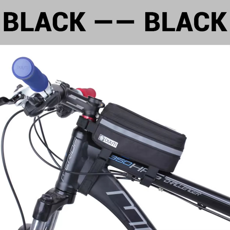 Bicycle Phone Bag Waterproof Reflective Cycling Bag Rainproof Front Touch Screen Road MTB Mountain Bike Phone Bags Accessories