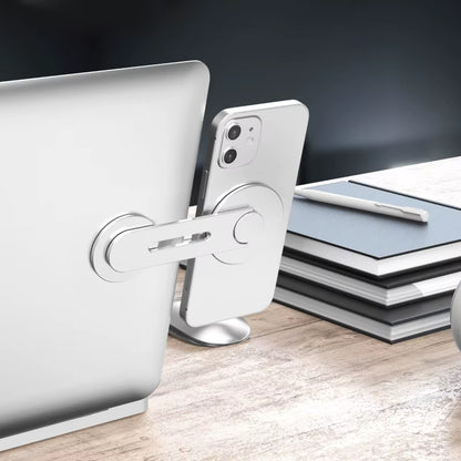 Magnetic Phone Holder for Iphone 13/14 for Magsafe Metal Laptop Phone Stand Monitor Display Side Mount Tablet for Imac Bracket